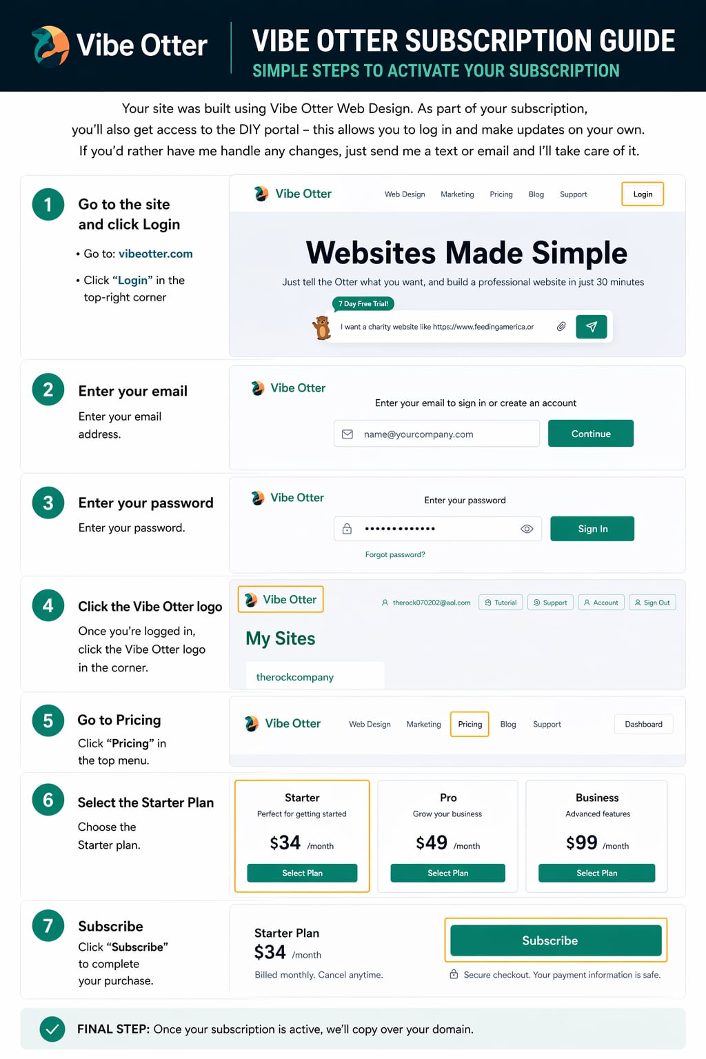 Subscription Guide