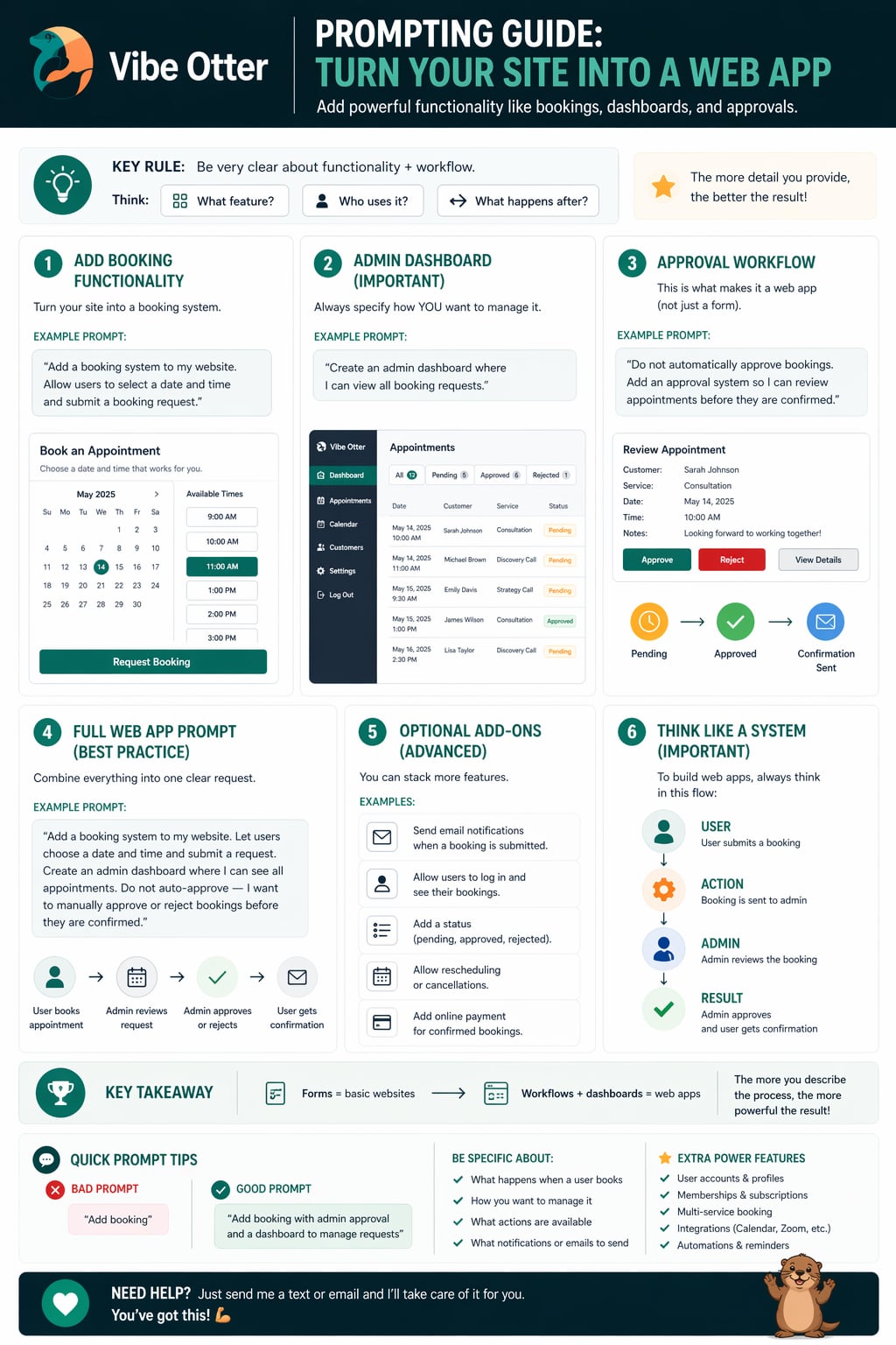 Web App Prompting Guide