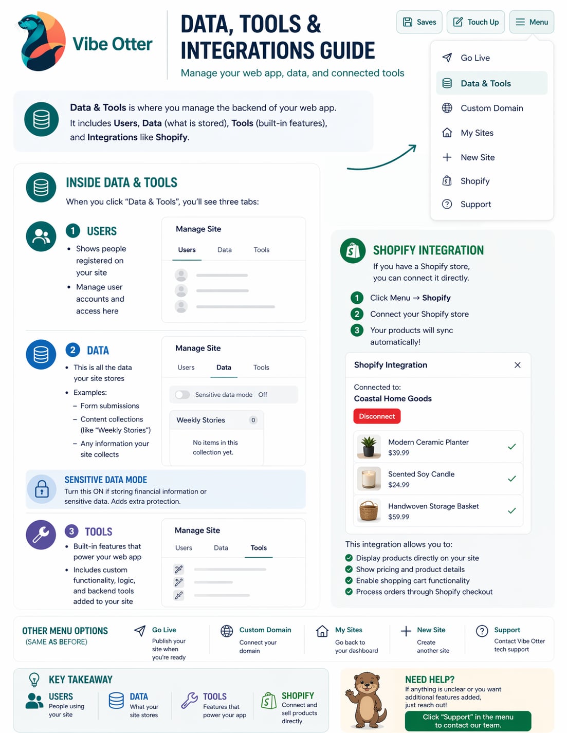 Web Apps and Data Tools Guide